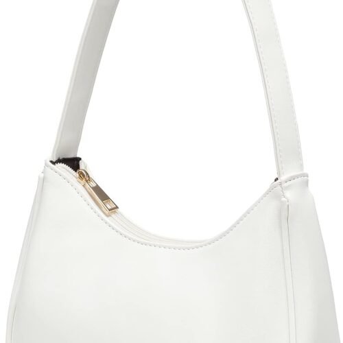 Mini Women Shoulder Handbag with Zipper Closure Clutch Purse