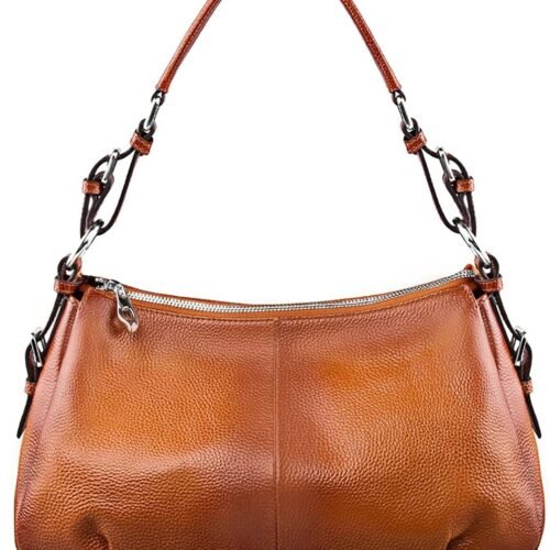Genuine Leather Women Top Handle Shoulder Purse