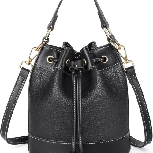 Small Leather Crossbody Bag for Women Trendy Cell Phone Wallet Purse with Adjustable Shoulder Strap